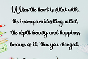 Darling, a Handwritten Font by FreshTypeINK (Thumbnail 8 of 9)