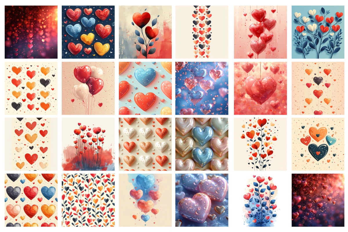 400 Valentine's Day Love backgrounds, a Background Graphic by Nocturnal Wolf (Photo 25 of 31)