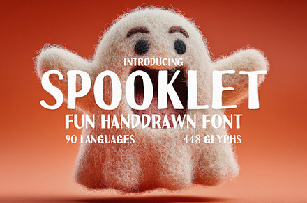 Spooklet - Whimsical Hand-drawn Sans
