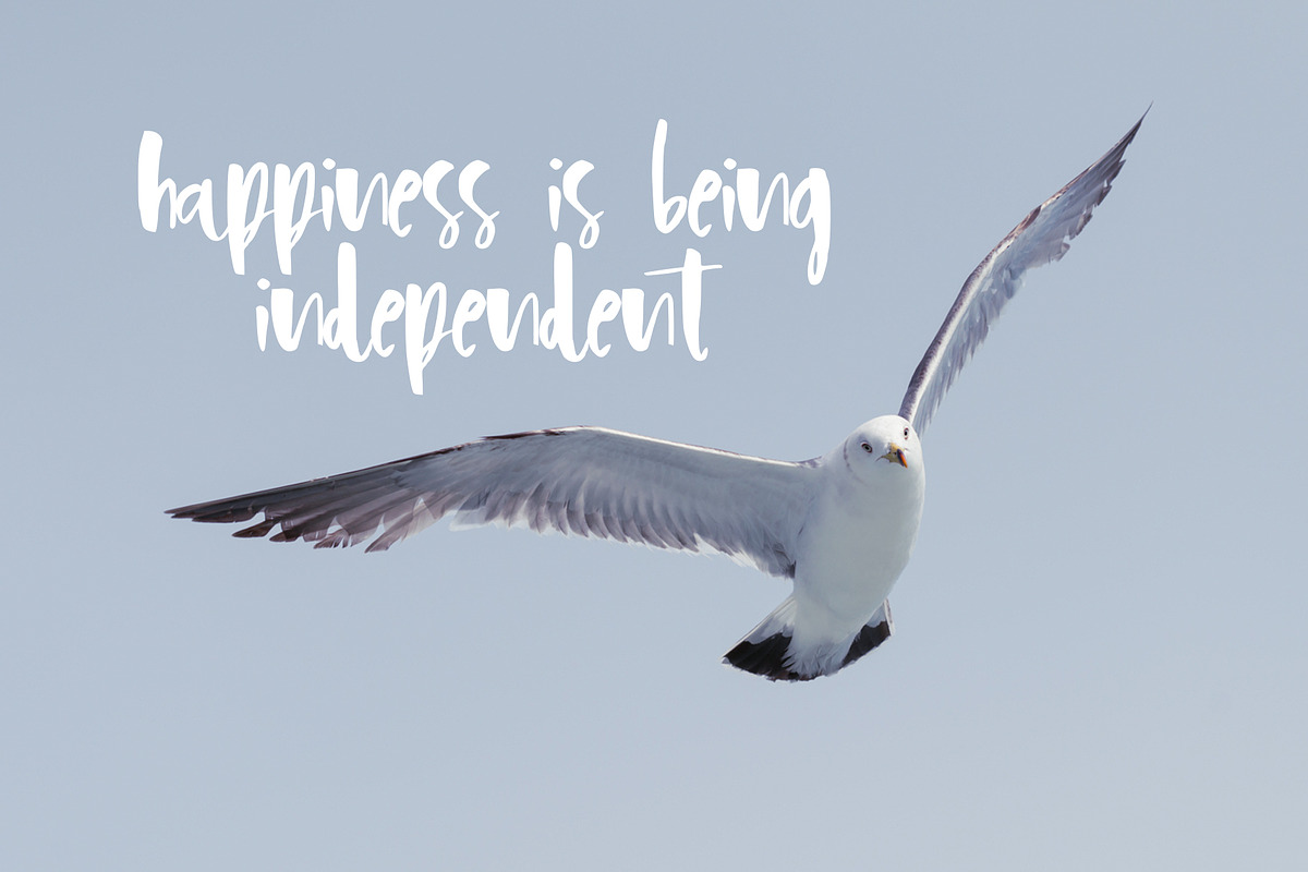 Lagom Font preview 5