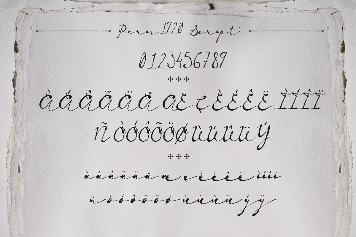 Paris 1920 Script & Sans, a Script Font by BlueRobinDesignShop (Photo 9 of 10)