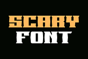 Scary Bloode, a Serif Font by alon kelakon (Thumbnail 2 of 6)