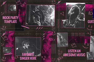 Rock Party, a Templates & Theme by mdlabdesign