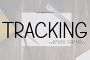 Tracking, a Sans Serif Font by InermediaSTUDIO (Thumbnail 1 of 8)