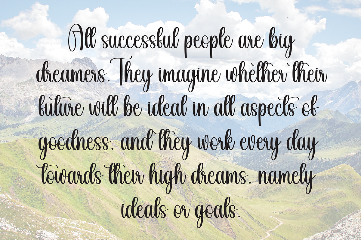 Alphabet | Script Font, a Handwritten Font by Scratchones (Photo 6 of 8)
