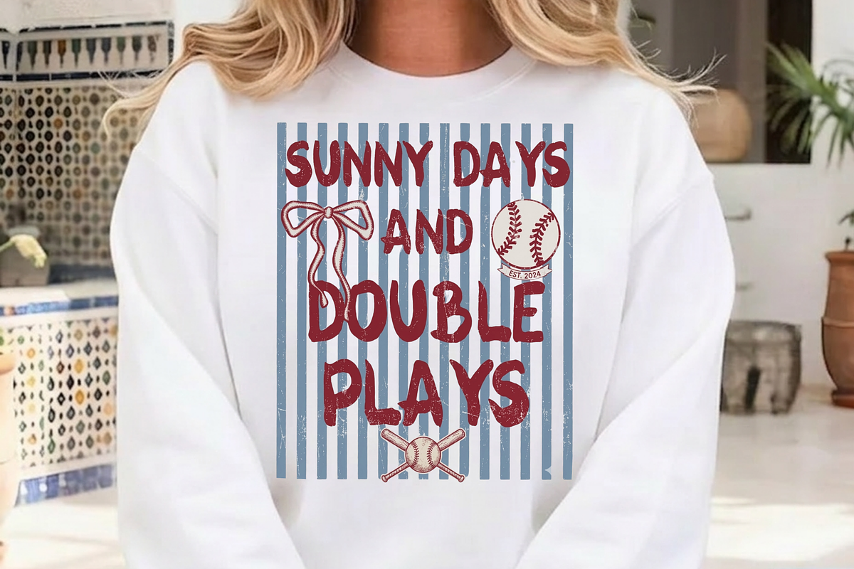 Sunny Days and Double Plays Baseball, a Graphic by Vector Portal (Photo 6 of 8)