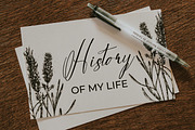 Frostheart, a Script Font by Goresan Studio (Thumbnail 9 of 15)