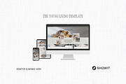 Young Living Showit Template, a Landing Page Template by Design by Alia (Thumbnail 2 of 4)