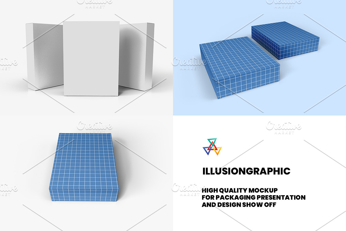Software Box Mockup - 13 Views, a Packaging Mockup by Illusiongraphic (Photo 27 of 27)