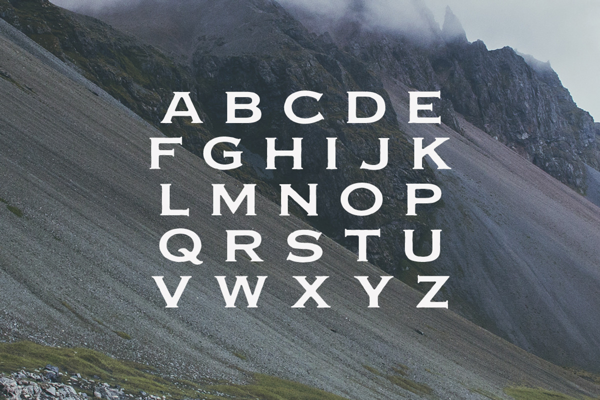 Copper Bowles - Rough Serif Font preview 4