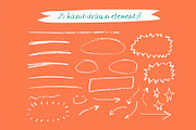 Jolly Jan • Crayon Handlettered Font, a Font by Becky Simpson (Thumbnail 6 of 15)