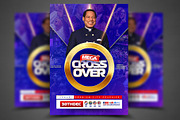 Church Cross over flyer template, a Social Media Template by church flyer templates (Thumbnail 1 of 7)