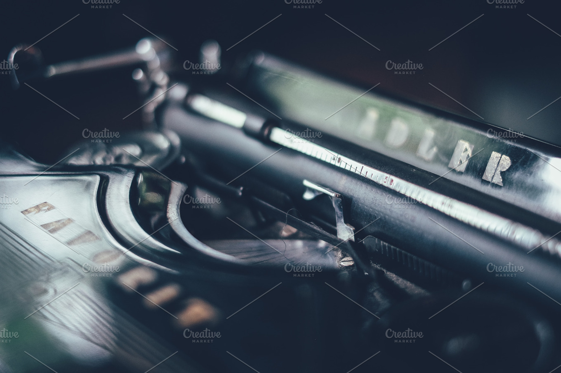 Vintage typewriter stock photo containing industrial and typewriter, a Business Photo by The Kandid