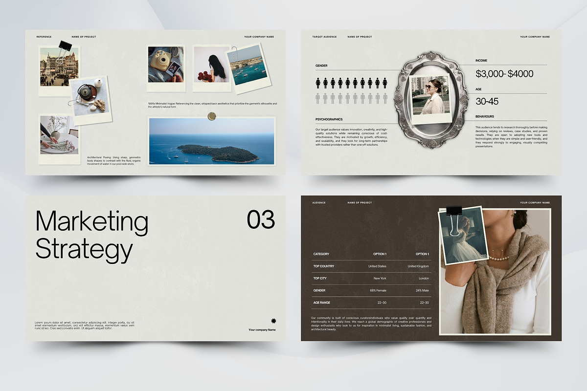 Marketing Research Presentation Deck, a Presentation Template by Pani Temp. (Photo 6 of 14)