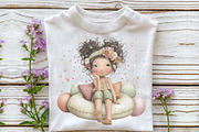 Whimsical Summer Pool Party Clipart, an Illustration by OK Design (Thumbnail 6 of 6)