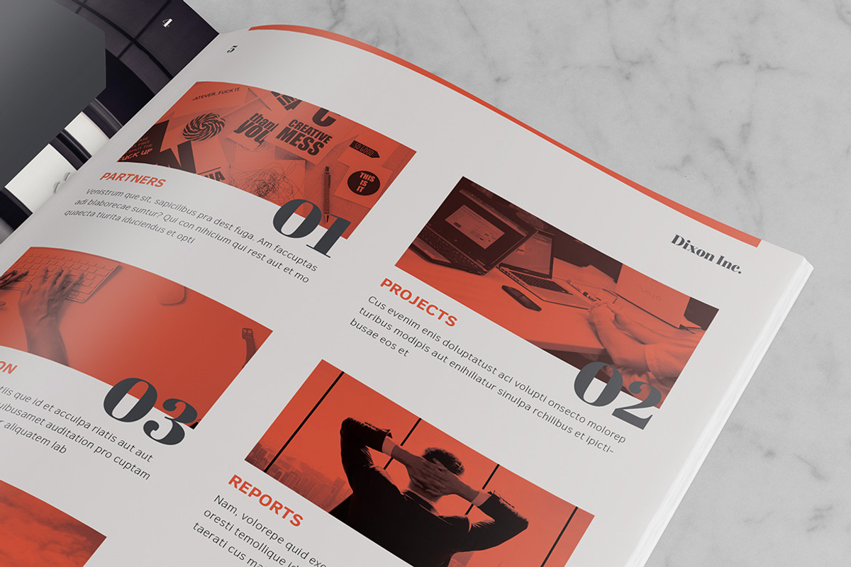 Annual Report, a Brochure Template by Kovalski (Photo 4 of 10)
