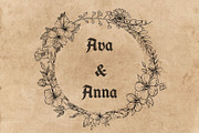 Autumn - Vintage Gothic Font, a Blackletter Font by Sk designs (Thumbnail 3 of 9)
