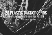 Plastic Foil PNG Transparent BG Tex., a Texture Graphic by Bilgep_design (Thumbnail 1 of 15)