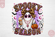 Spooky Season PNG Leopard Bow, a Seasonal Illustration by Rose Art (Thumbnail 1 of 4)