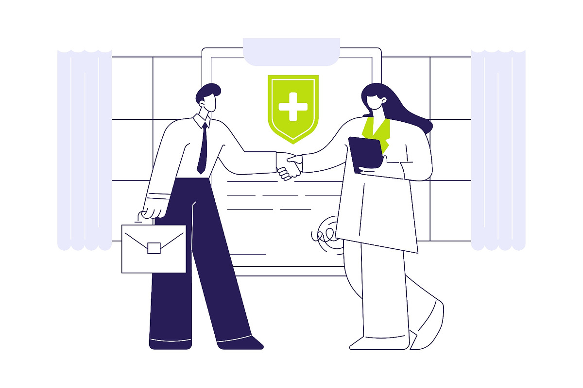Health insurance for business owners, a Finance Illustration by Visual Generation (Photo 2 of 3)