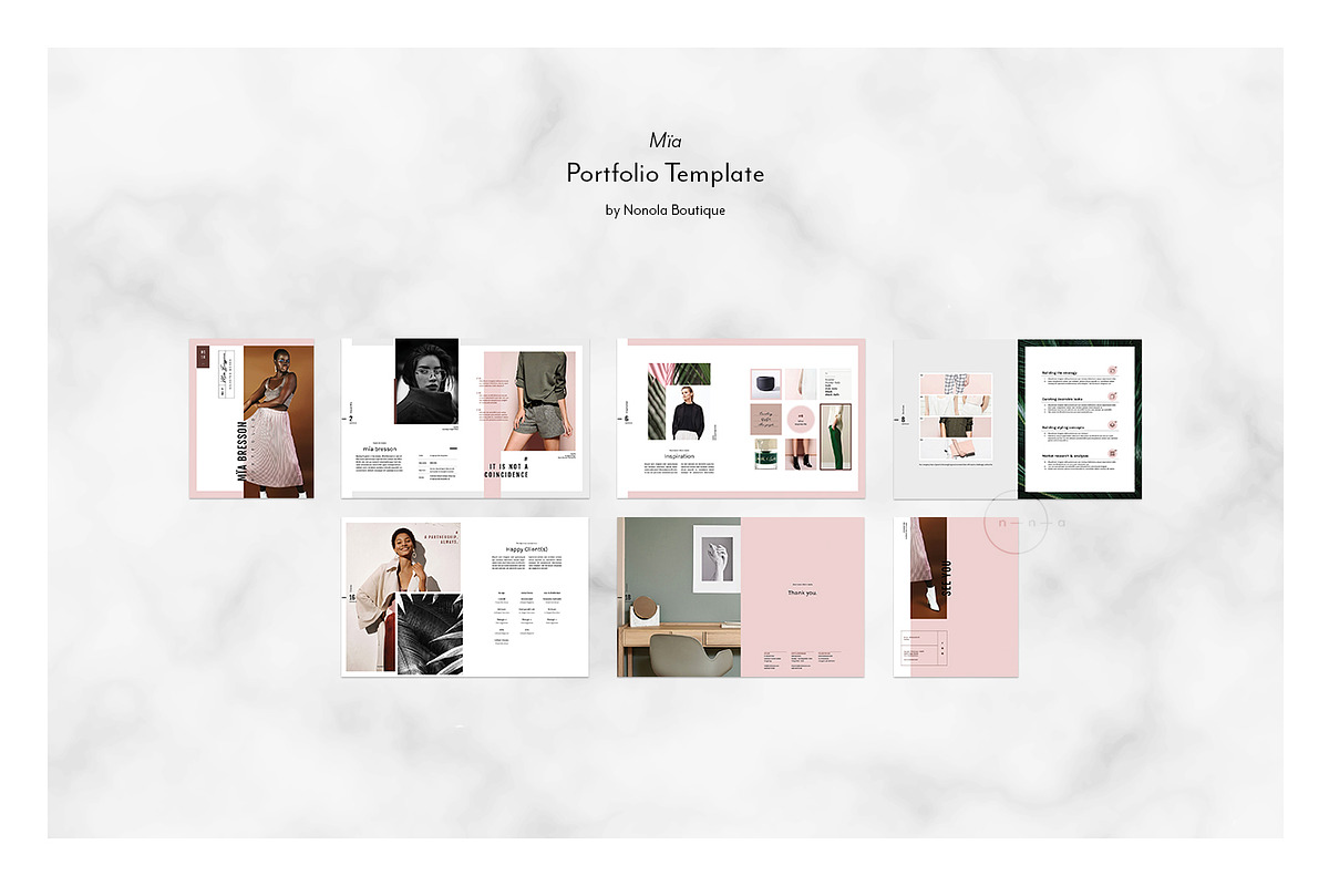 Portfolio PSD • Mïa Mini, a Brochure Template by Nonola (Photo 6 of 6)