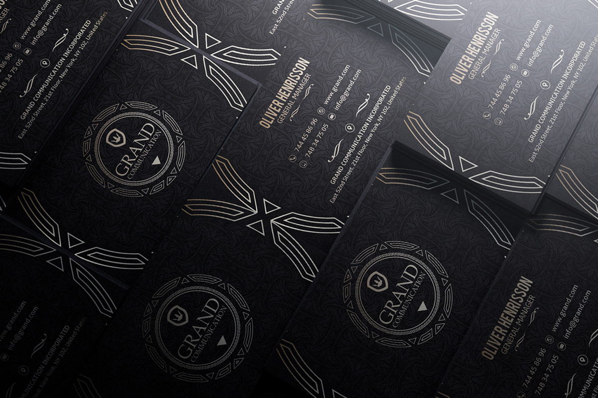 Unlimited Business Cards Bundle, a Business Card Template by Marvel (Photo 40 of 204)