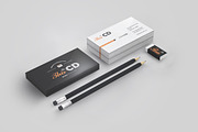 Business Card Mockup Bundle, a Print Template by Nevada63 (Thumbnail 3 of 18)