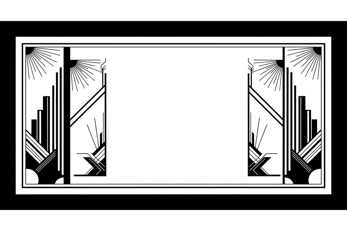 Art Deco Frame SVG Bundle, an Illustration by Gaye Art (Photo 22 of 31)