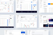 Trading Stock Market Dashboard Platf, an UI Kit Template by Pixel Blend (Thumbnail 3 of 7)