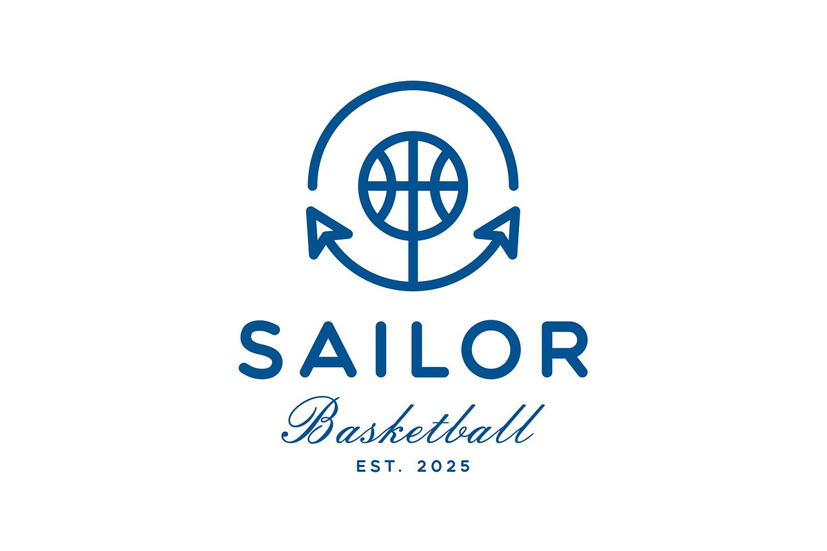 Sailor Basketball Logo Design