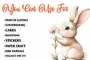 Watercolor Cute Spring Collection, an Illustration by CreationArt (Thumbnail 6 of 10)