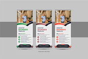 Roll-Up Banner, X Banner Design Set, a Stationery Template by Pavel_design (Thumbnail 6 of 11)