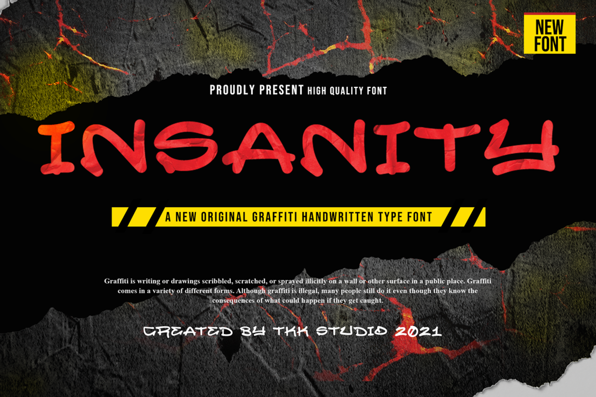Graffiti Font Bundle - SALE, a Sans Serif Font by tokokoo (Photo 8 of 11)
