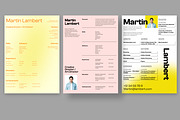 Creative Resume Template, a Resume Template by zroch design (Thumbnail 5 of 7)