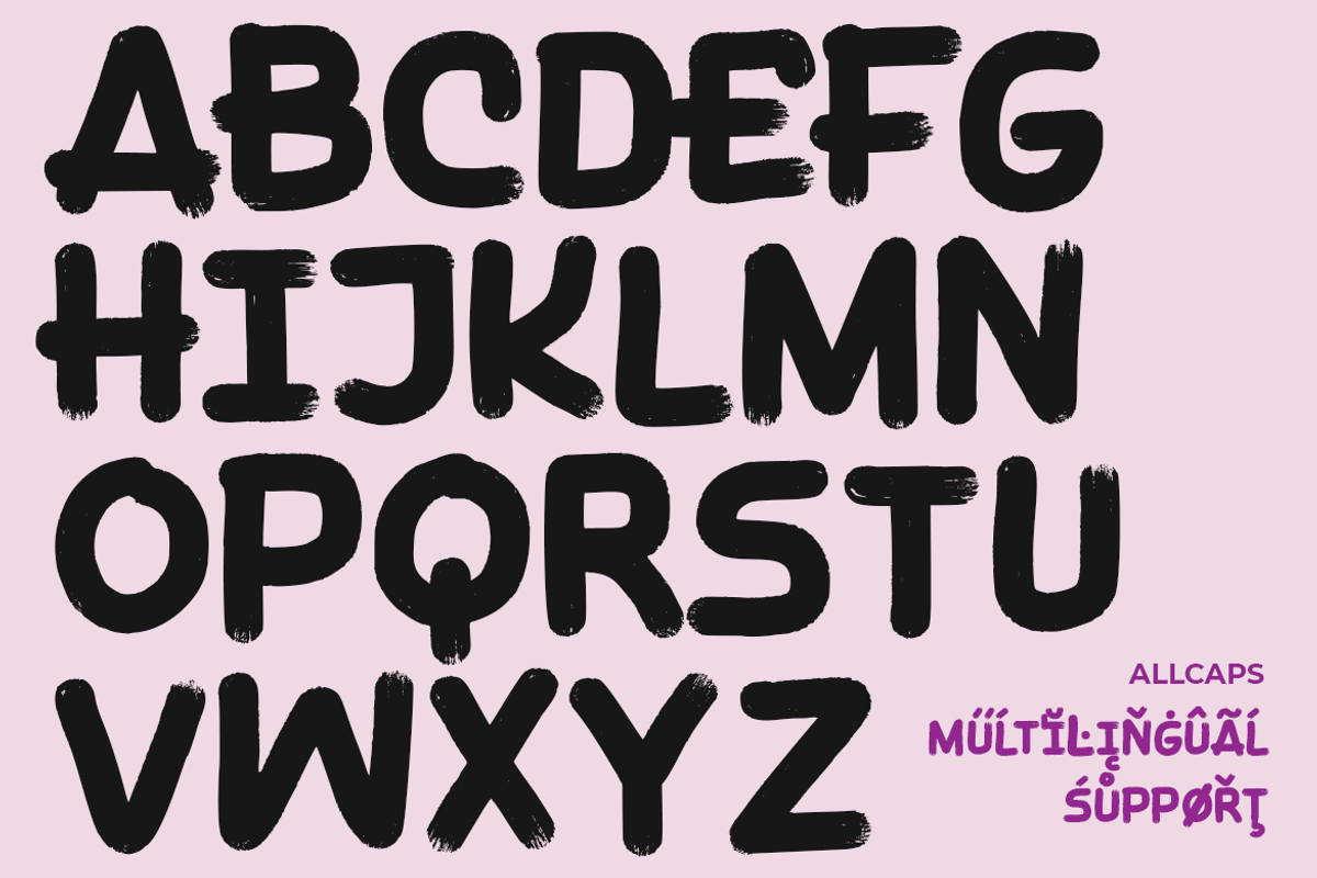 Black Dope | A Brush Font, a Font by Colllab Studio (Photo 16 of 18)