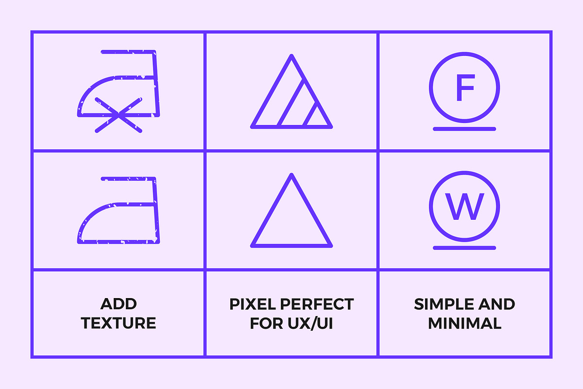 Laundry Symbols | Line icons, an Outline Icon by Abstracto-Create (Photo 3 of 7)