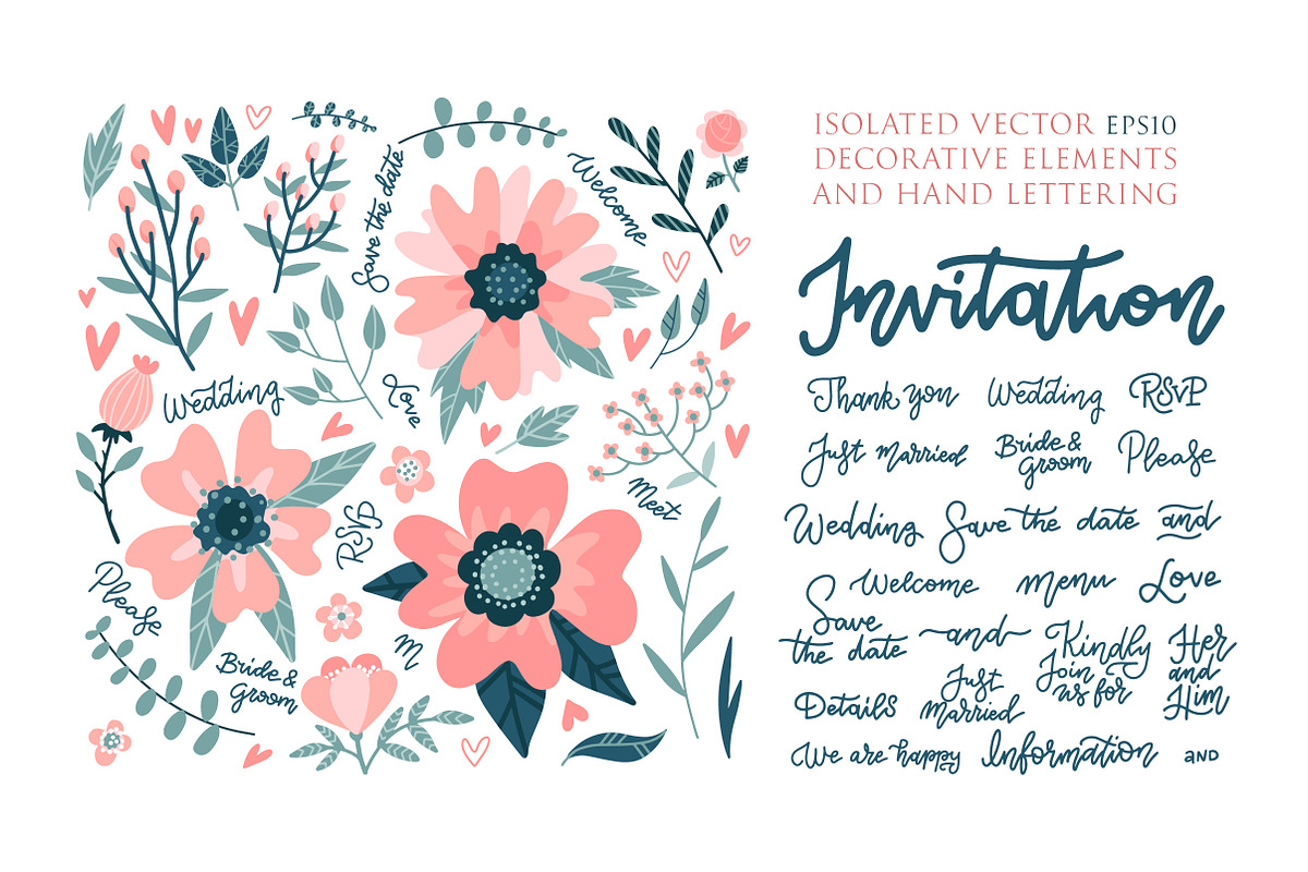 Wild rose wedding collection, an Invitation Template by Lana Sham (Photo 10 of 11)