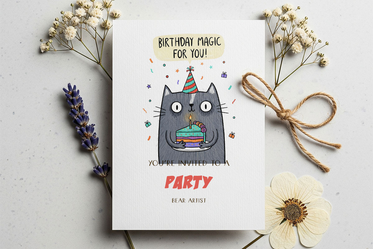 Cat and Animals Funny Birthday PNG, a Graphic by GlitterCraft (Photo 75 of 101)