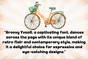 Groovy YvooG - Handwritting, a Handwritten Font by Charmingbear59.design (Thumbnail 4 of 5)