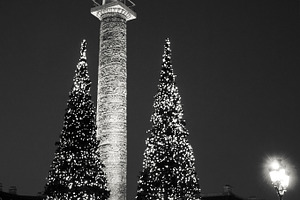 Place Vendome. Christmas time.