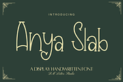 Anya Slab, a Slab Serif Font by Dm Studio (Thumbnail 1 of 9)