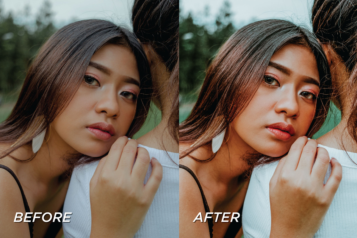 15 Moody Green Lightroom Presets, a Preset Add-On by TheWayfarerShoppe (Photo 6 of 7)