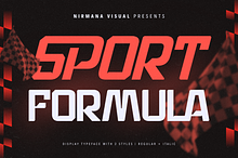 Sport Formula - Racing Logo Font