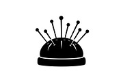 Sewing Pin Cushion Silhouette, an Illustration by hafijul (Thumbnail 11 of 14)