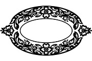 Black Floral Wreath Frame Set, an Illustration by Designer_Momina (Thumbnail 18 of 20)