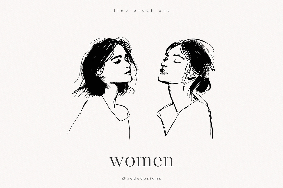 Women II, a Person Illustration by PeDe Designs (Photo 4 of 6)