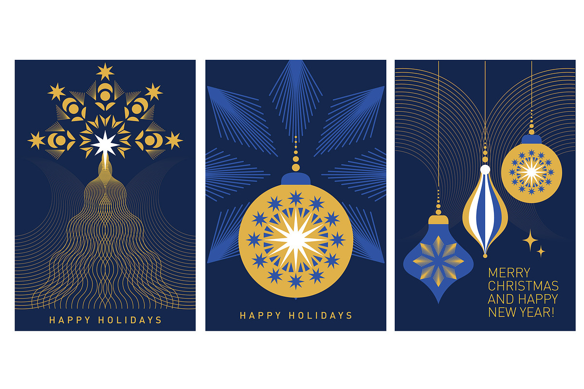 Christmas Cards & Patterns, a Seasonal Illustration by lenlis (Photo 5 of 12)