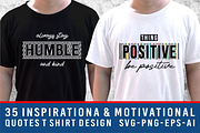 Quotes T shirt Design Bundle, a Graphic by D2PUTRI (Thumbnail 2 of 17)