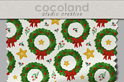 Xmas Ornaments Seamless Pattern, a Pattern Graphic by Kreeya Art Shop (Thumbnail 3 of 10)