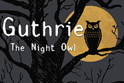 Guthrie, a Font by DCD Vector Co. (Thumbnail 1 of 3)